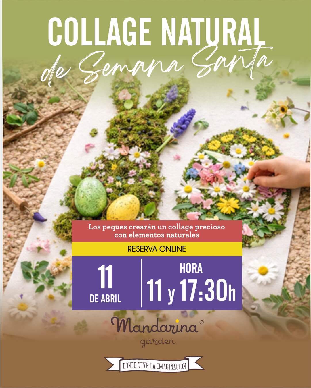 COLLAGE NATURAL de Semana Santa