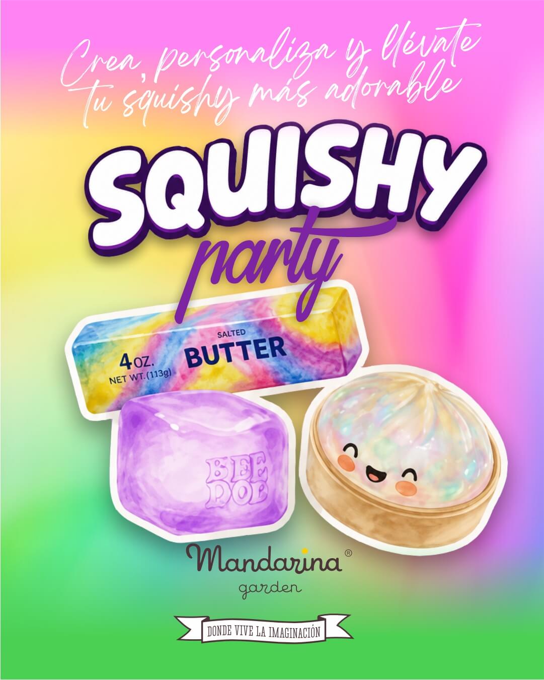 ESPECIAL DE OCTUBRE - Crea personaliza y llévate la squishy más adorable