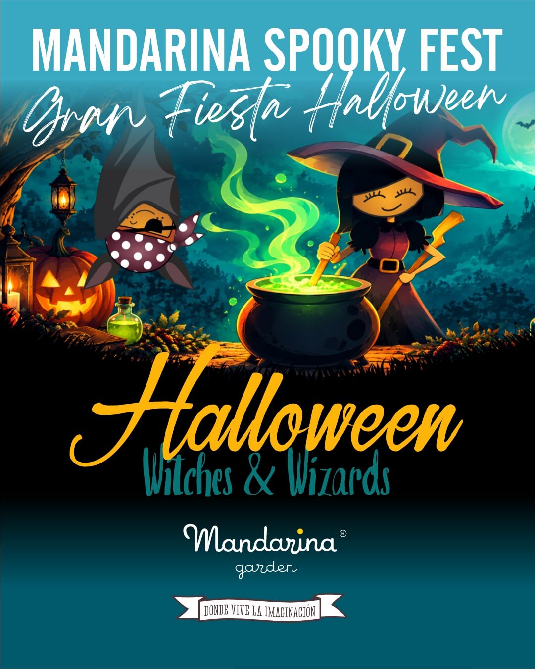 ESPECIAL DE OCTUBRE - MANDARINA SPOOKY FEST Gran Fiesta Halloween